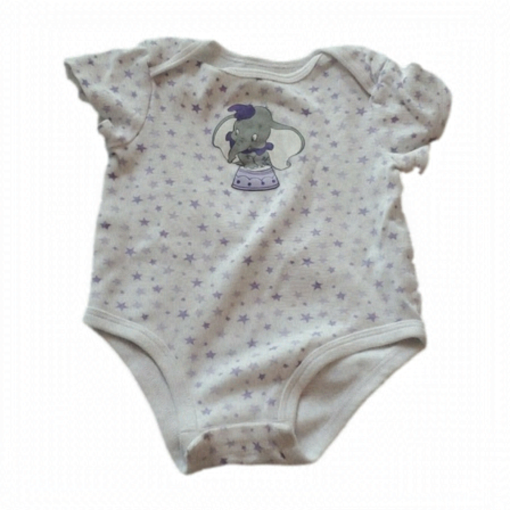 Disney Dumbo 24M Baby Short Sleeve Bodysuit